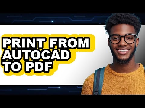 How to Print from Autocad to Pdf (only Way)