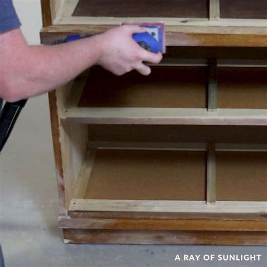 6.4K views · 153 reactions | My Husband's First Ever Furniture Makeover | A Ray of Sunlight - Painted Furniture & DIY | Facebook