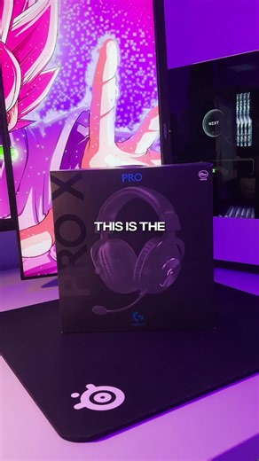 The mic is actually insane #logitech #gprox #gaming #pc #pcsetup #pcbuild #snprtech #tech #techtok