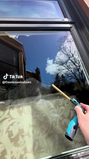 Shiny #glass #windowcleaning #fyp #cleantok