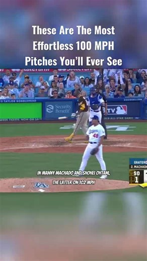 These are the most effortless 100 MPH pitches you'll ever see