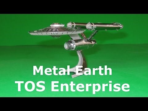 Metal Earth build - USS Enterprise - Star Trek TOS
