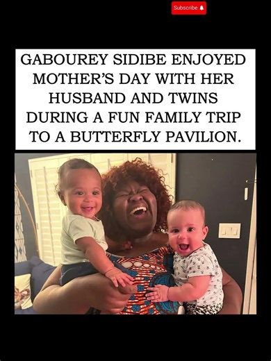 🦋👩‍👧‍👦 Gabourey Sidibe Celebrates Sweet Mother’s Day with Family 💖✨