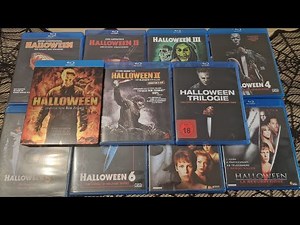 My Halloween Blu Ray Movie Collection