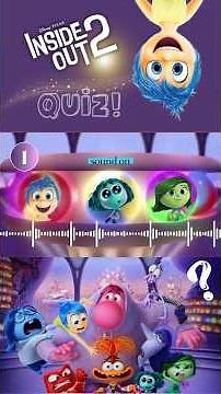 Inside Out 2 QUIZ - NEW movie - New characters and emotions!