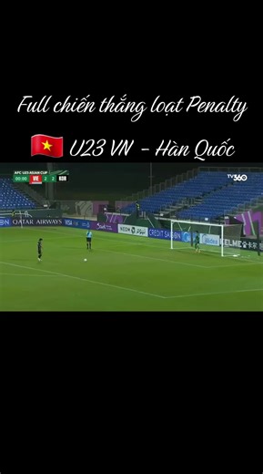 Highlights Full loạt sút Penalty chiến thắng của U23 Việt Nam trước U23 Hàn Quốc trong trận tranh giải 3 U23 Châu Á. Chúc mừng đội tuyển U23 VN tại giải U23 Châu Á 2026 🥰🥰🥰