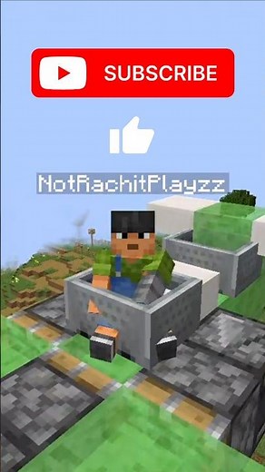 WORKING PLANE IN MINECRAFT #minecraft #shorts