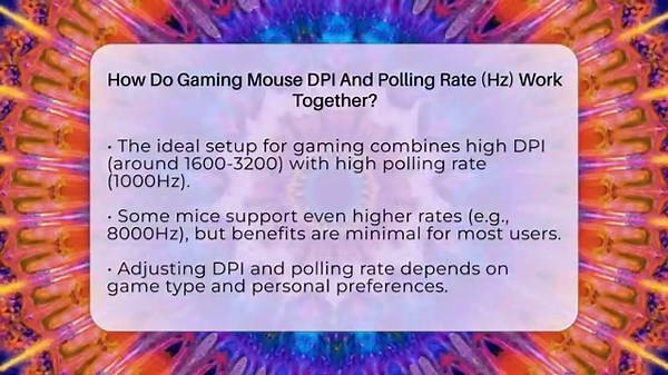 How Do Gaming Mouse DPI And Polling Rate (Hz) Work Together? - Ultimate PC Gaming Guide