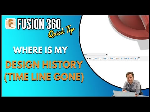 Fusion 360 - Design History Missing (Timeline Bar Gone)