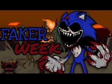 FNF | Restoration of Sonic.exe - FAKER/EXE WEEK (Sound test code)
