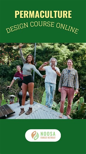 Enroll in the Online PDC Course! 🌱 Study the full Permaculture Design Course at your own pace, with personalised teacher support, access to private forums, and the opportunity to earn up to two Permaculture Design Certificates. $49/week. Register today | https://vist.ly/4gay4 📞 0400 803 393 #NoosaForestRetreat | Noosa Forest Retreat