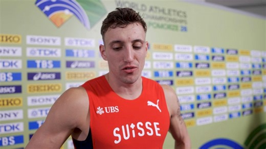 Simon Ehammer reflects after indoor heptathlon world record