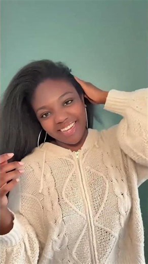 This is all of my hair after a fresh blowout…🤎 #daixidreadology #humanhair #braids