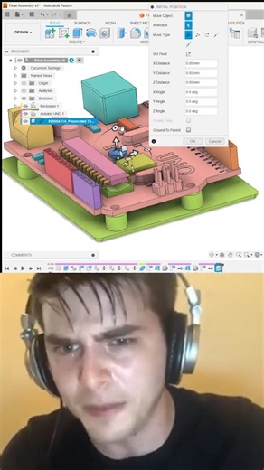 Copy components from one Fusion file and paste new into another to use directly, skipping data panel exports Idea suggestion by @cmdramol #autodeskfusion #fusion360 #productdesign | world of FUSION 360