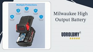 Replacement Milwaukee M18 Battery Pack High Output 6.0Ah 18V M18 Batteries Lithium 48-11-1862 48-11-1852 48-11-1850 48-11-1840 48-11-1822 48-11-1828 48-11-1815 Battery Pack (2-Pack)