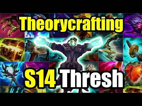 Season 14 Thresh New Item Builds, Theorycrafting and Predictions! - Thresh Top, Mid, and Bot S14