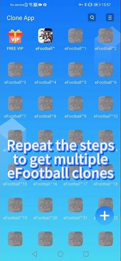 Clone Efootball 2025 Mobil｜How To Use Multiple efootball Account In Same Phone/Mobile