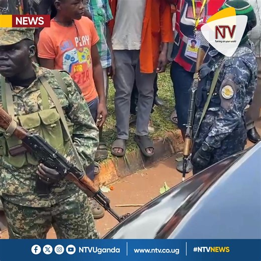 Supporters of First Deputy PM Rebecca Kadaga lead processions through Jinja City and Kamuli ahead of her homecoming celebrations at Agriculture Show Ground and Kamuli Stadium. #NTVNews 📸: Jeff Twesigye | NTV Uganda