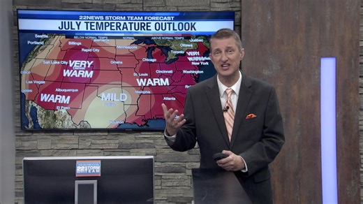 22News Storm Team Meteorologist Adam Strzempko is working for you with a look at what we can expect with temperatures as we head into July next week. https://trib.al/2f1X4vP | WWLP-22News
