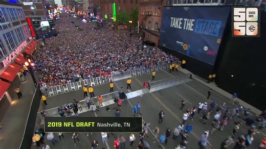 What a crowd it was for the 2019 NFL draft in Nashville, Tennessee 😮 👀 | NFL on ESPN
