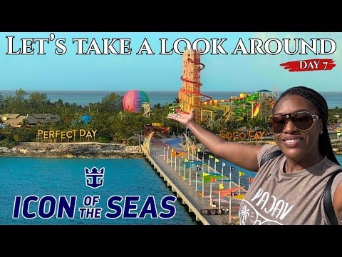 Perfect Day at CoCo Cay + Empty Ship Fun! | Family of 6 Icon of the Seas Vlog