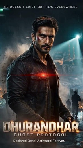 DHURANDHAR: Ghost Protocol | Motion Poster 🔥 (AI Concept)