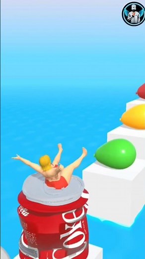Squeezy Girl Fun Reverse Jumping Gameplay #shorts #squeeze #usa
