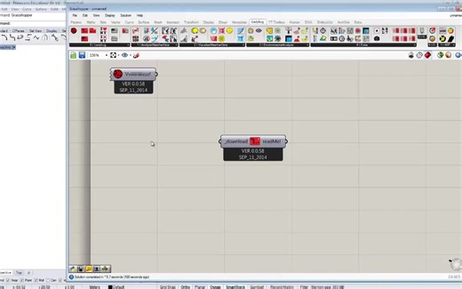 【Ladybug】教程1-导入气象数据