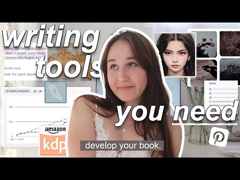 WRITING tools + platforms YOU *NEED* ₊📖˚✨ (develop, write and edit your book easy) for beginners