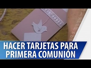 Tarjetas para Primera Comunión