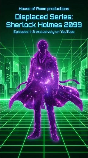 Have you solved it yet? “Displaced Series: Sherlock Holmes 2099” on YouTube #reels #sherlockholmes