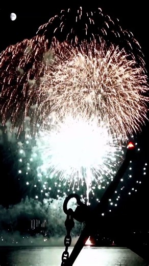 🎆大輪の花火🎆前日のラスト30秒 #2026ながさきみなとまつり #長崎港 #大波止ターミナル #巨大アンカー #世界新三大夜景 #長崎市