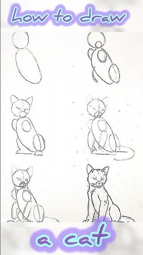 How to Draw a Cat — Step by Step Colored Pencil Tutorial Time lapse + Tips