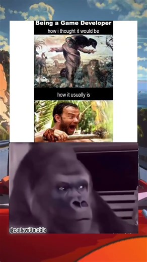 🔥 The Game Dev Dream vs. Reality. 😂😂🤣 #funny #memes #trending #coding #programming #fyp