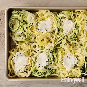 SPIRALIZED ZUCCHINI & SUMMER SQUASH CASSEROLE: http://spr.ly/618580N5P | EatingWell