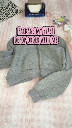 Packing My First Depop Order! 💌✨