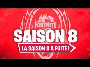 LA DESCRIPTION OFFICIELLE DE LA SAISON 8 DE FORTNITE A FUITÉ !!