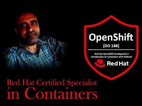 DO188 Exam Solution (Red Hat Certified Specialist in Containers)
