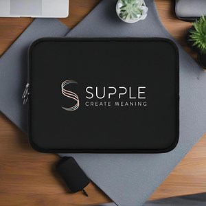 Personalized Neoprene Laptop Bag | Custom Logo Laptop Sleeve - Etsy