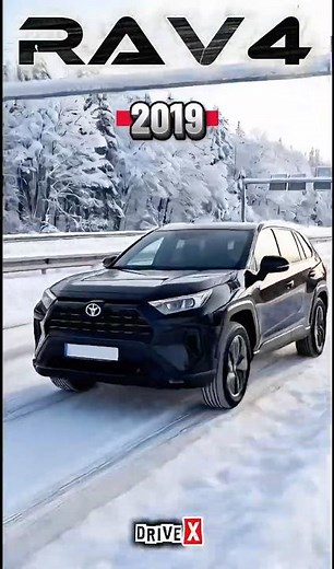 Toyota RAV4 Evolution (2000–2019) | From First Compact SUV to Modern Hybrid SUV #toyotarav4 #drivex