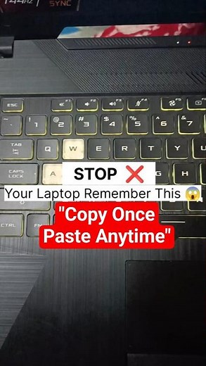 Stop Copying Again & Again ❌ Use Win + V