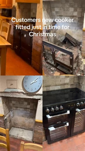 The customer had a Rayburn fitted that wasn’t useable after a new heating system, so wanted to use the space for a range cooker. We dismantled and removed the old one, fitted a new 10mm cable and breaker, fitted and tested the new cooker. #electrician #cooker #christmascooking | PJS Electrics
