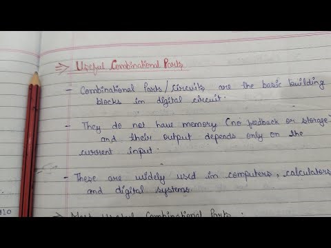 Useful Combinational Parts | Programmable Combinational Parts | Timming & Control || Book & Talks