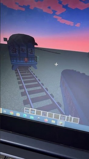 The polar express comes to Minecraft