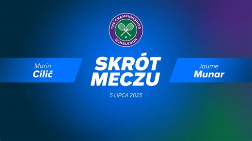 Marin Cilić - Jaume Munar. Skrót meczu