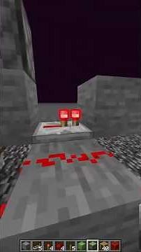 How to break Bedrock in Minecraft without TNT #minecraft #shorts