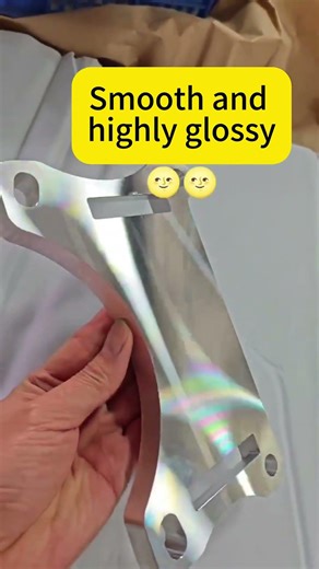 Aluminum's surface smoothness and brightness after polishing