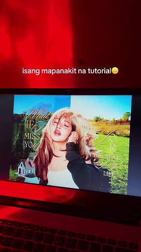 Canva Poster Tutorial: 'Isang Mapanakit na Tutorial' Design Steps