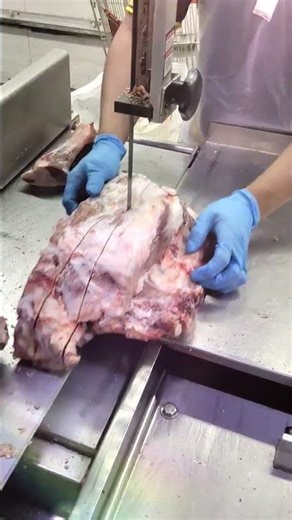 australia frozen mutton leg #cuttingskills #ytshorts #viral #shortvideo