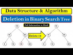 Deletion From Binary Search Tree(BST) with Example l Delete a node From BST in Data Structure